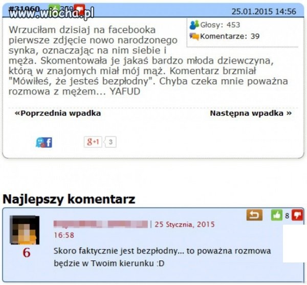 Spostrzegawcza żona 