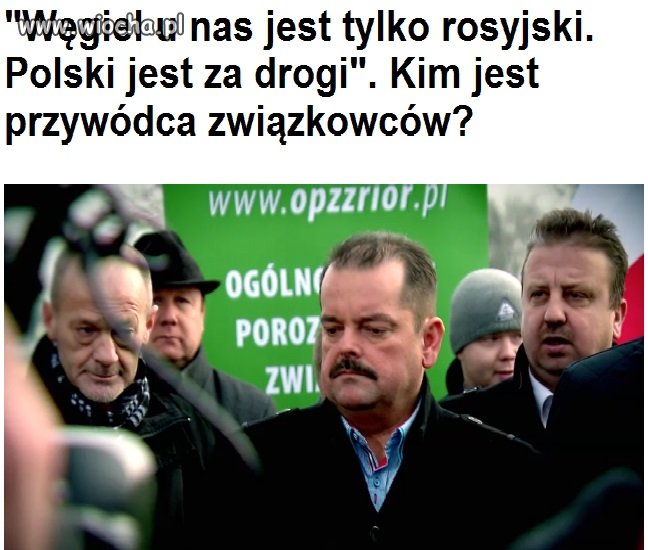 Kim jest przywódca związkowców?