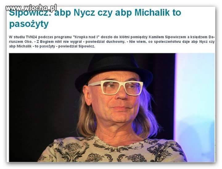 Najpierw Kora a teraz Sipowicz