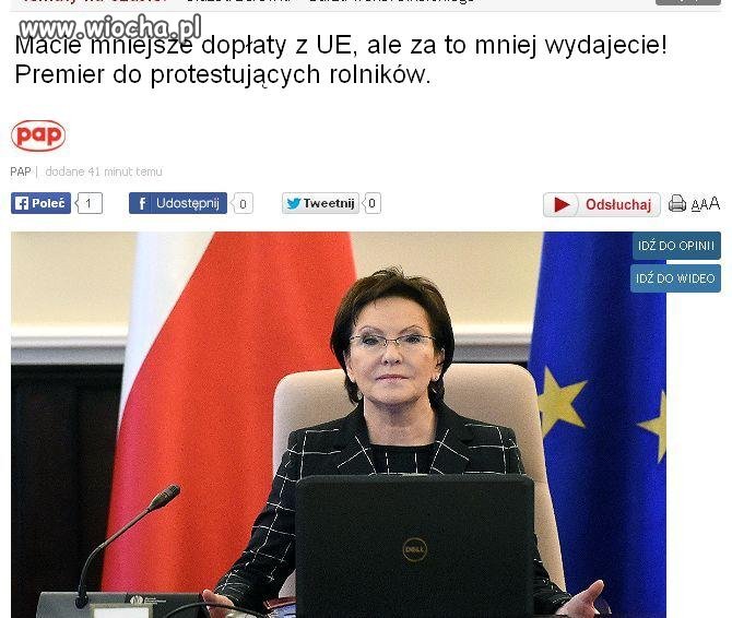 Już wszyscy jesteśmy skłuceni - górnicy, rolnicy,