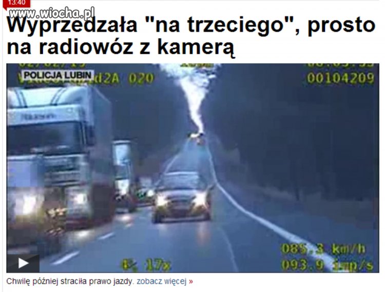 Nie dość że idiotka