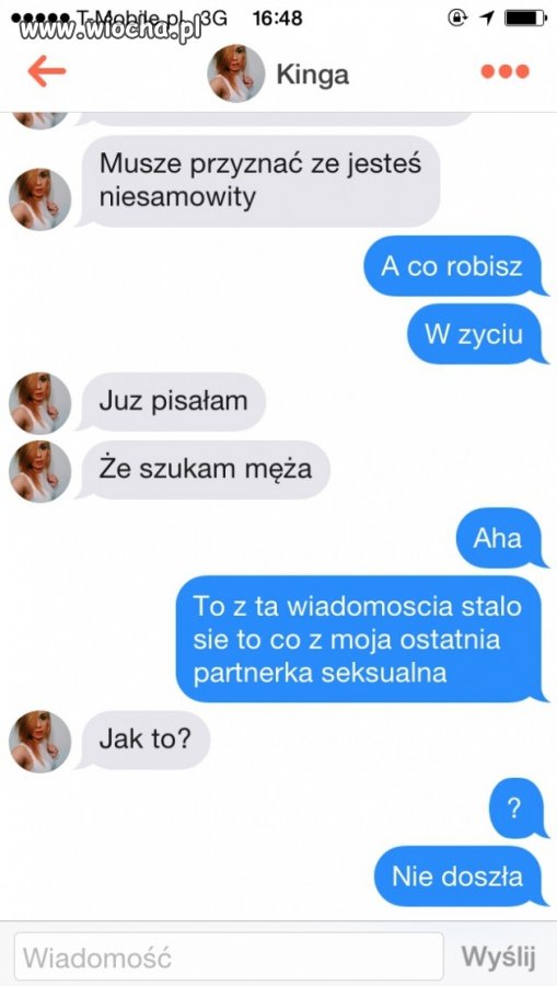 Nie doszła