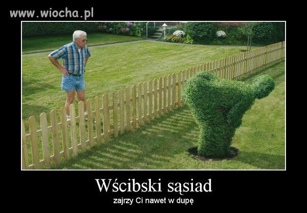 Tak jest było i będzie...