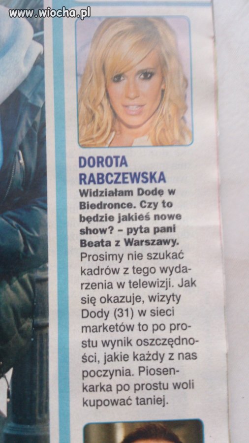 Chciała zrobić wielkie Show