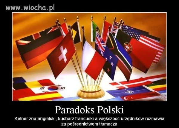 No, I don't speak English