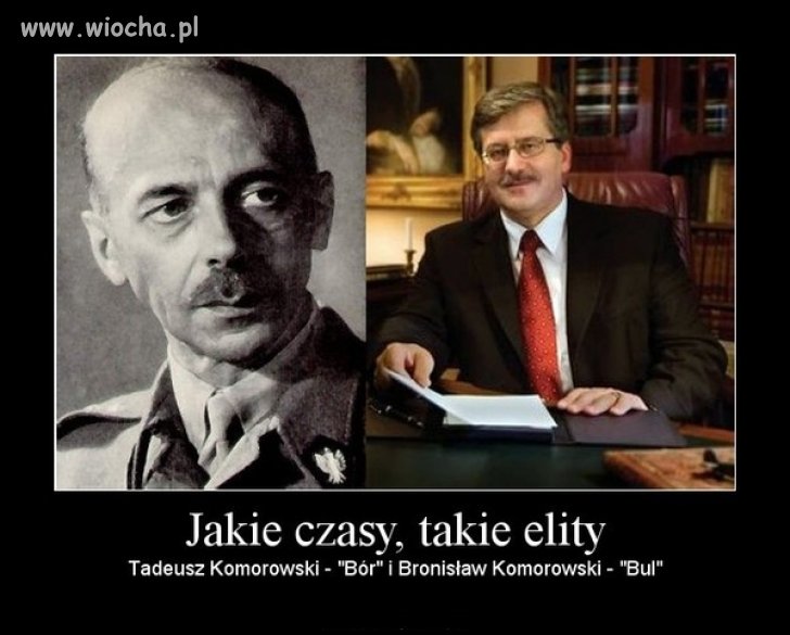 Jakie czasy takie elity.