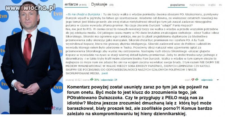 WPROST krzyczy o porno, narkotykach i zoofilii