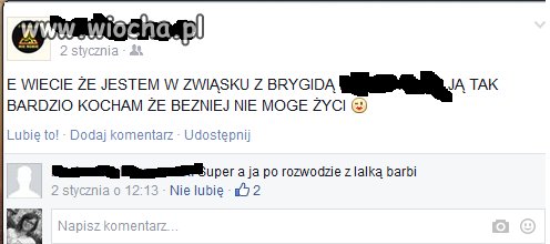 Zakochany analfabeta.