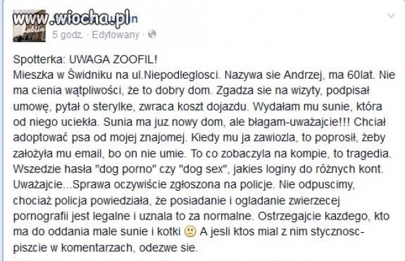 Zoofil z Lublina