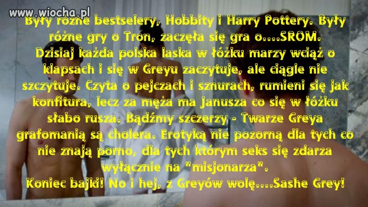 Bajka o '"50 Twarzach Greya"