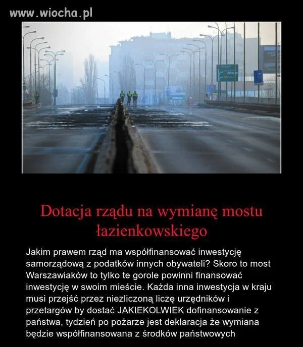 Dajcie złomiarzom ten most 