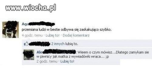 Jak matka z wywiadówki wraca