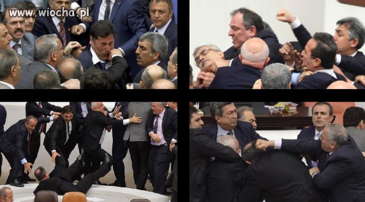 Tymczasem w tureckim parlamencie