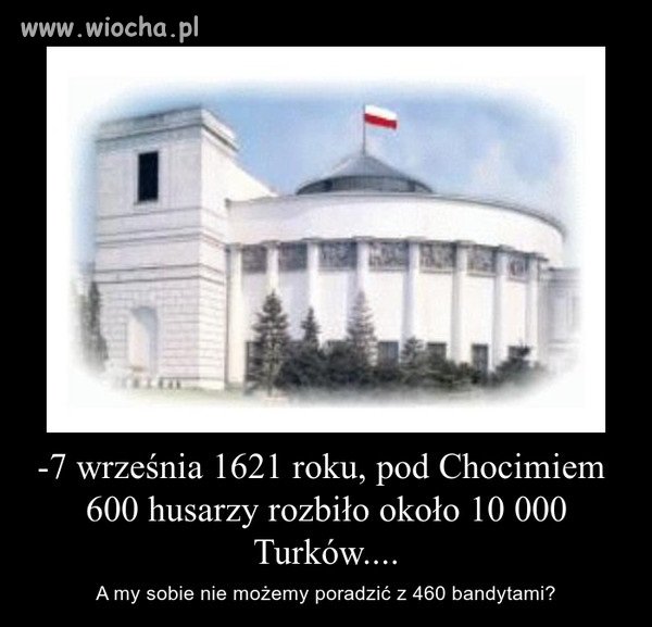 Nie o taką Polskę walczyła Husaria
