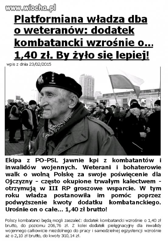 Dbają tylko o swoich ...