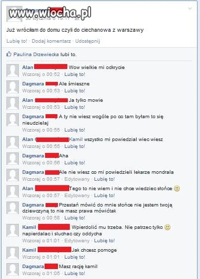 Nie udzielaj się