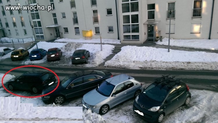 Tak się parkuje w nowym targu na blokach 
