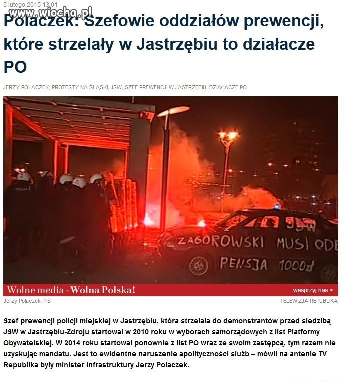 Typowe dla Platformy.