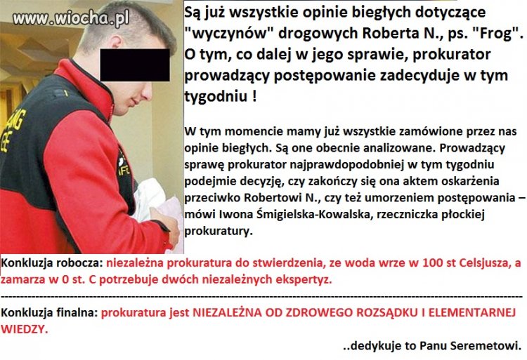 Bo gdy Twoja matka jest prokuratorem