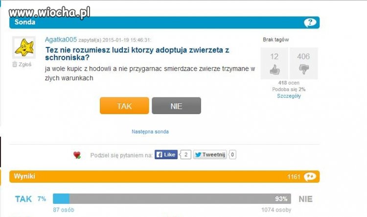 To ona tak na serio? 