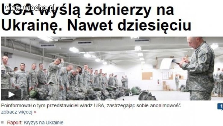Taki oddział to odpowiednik 300 czołgów.