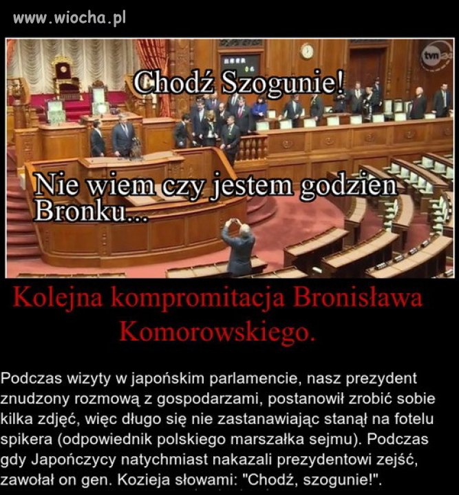 Bronek znowu dał popis
