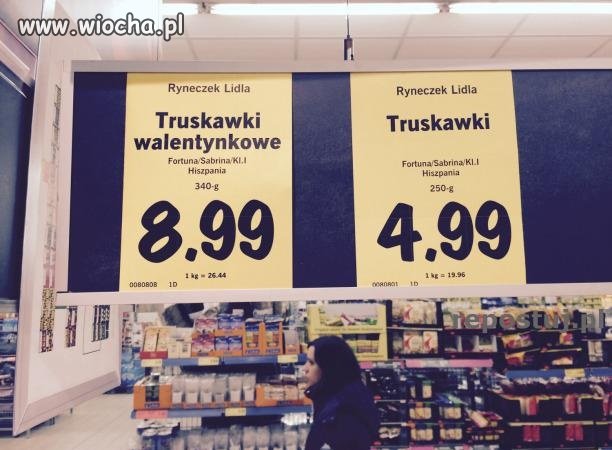 Walentynki w Lidlu