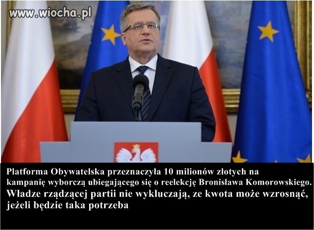 10 milionów  może pójść w błoto 