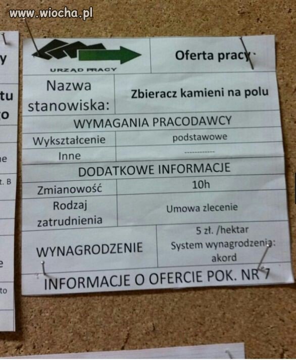 Do pracy...