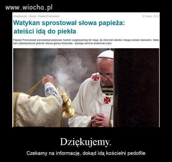 Kościelni pedofile pójdą do nieba