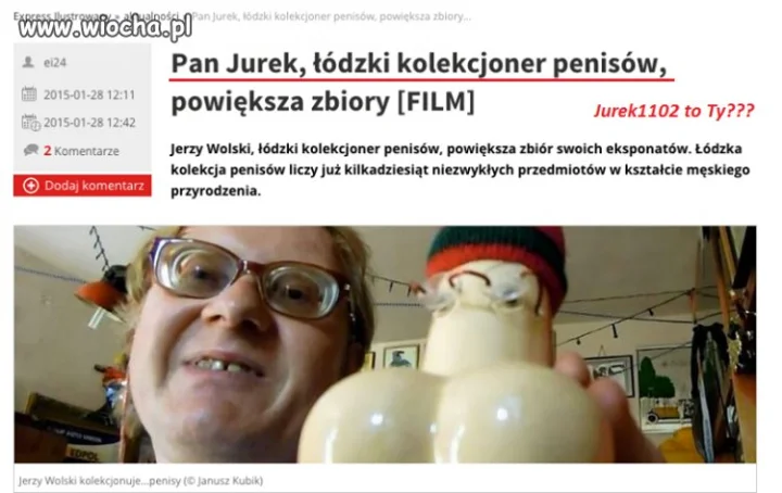 Jurek to Ty?