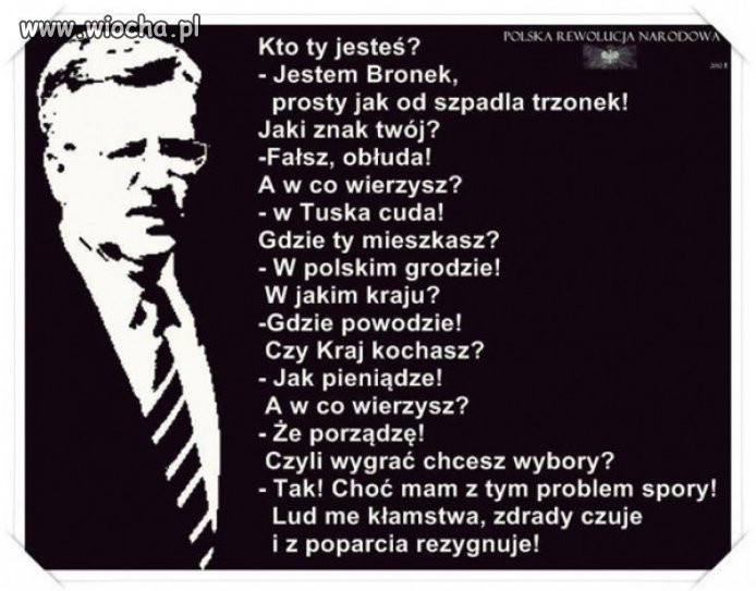 Taki tam wierszyk o Bronku