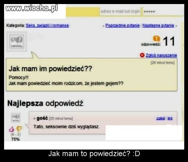 Jak ma to powiedzieć 