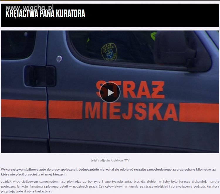 Krętactwa pana kuratora