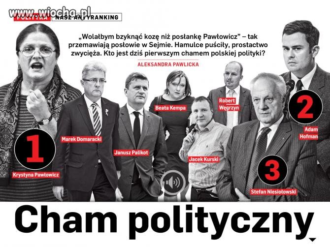 Wolałbym bzyknąć kozę, niż posłankę Pawłowicz