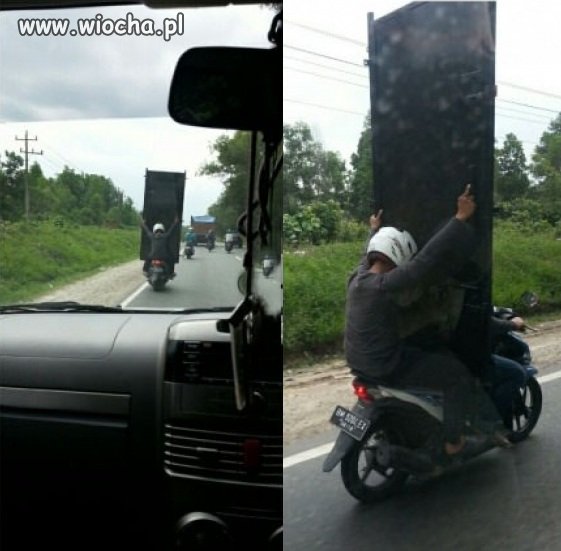 Nietypowy transport