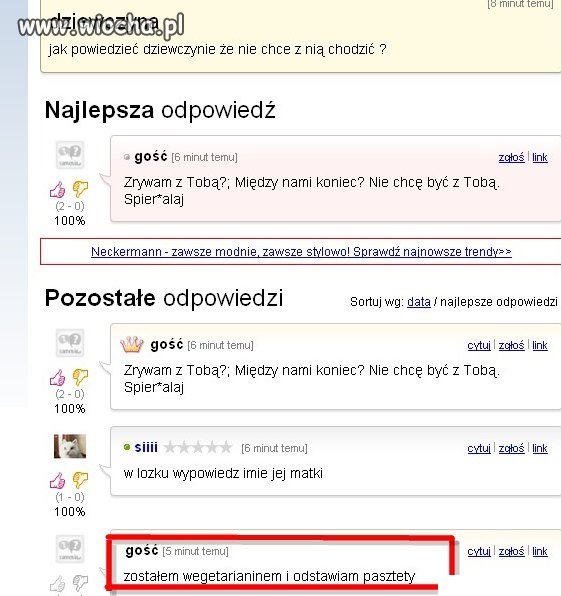 Odstawia pasztety