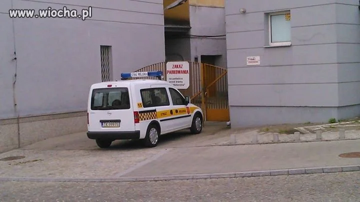 Zakaz parkowania