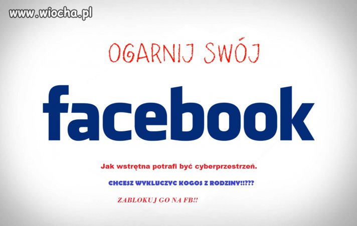 Ogarnij swój facebook 