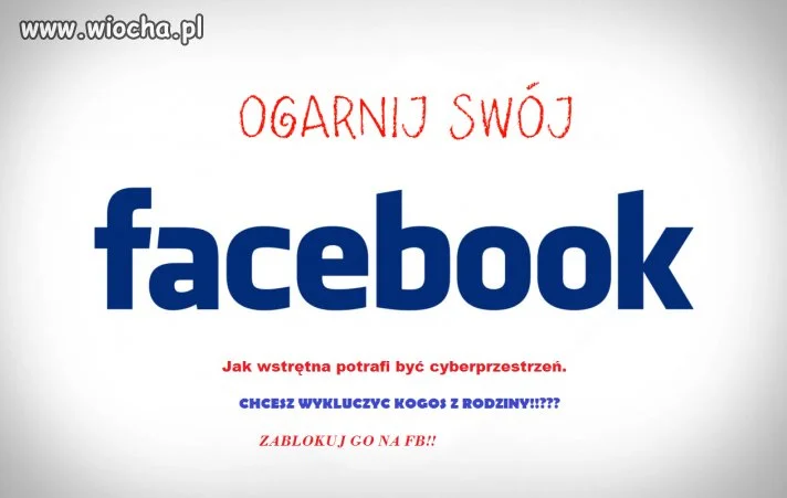 Ogarnij swój facebook 
