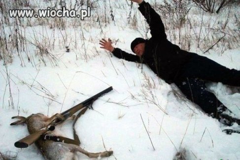 Gdzie tu jest szacunek do zabitej zwierzyny???