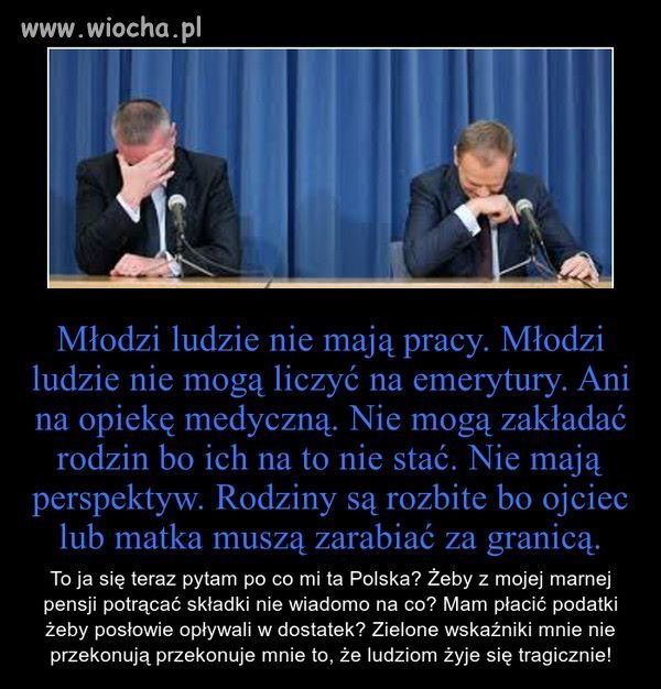 Tak się dzieje bo w Polsce rządzą