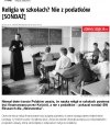 Nawet katolicy nie chcą religii w szkołach!!