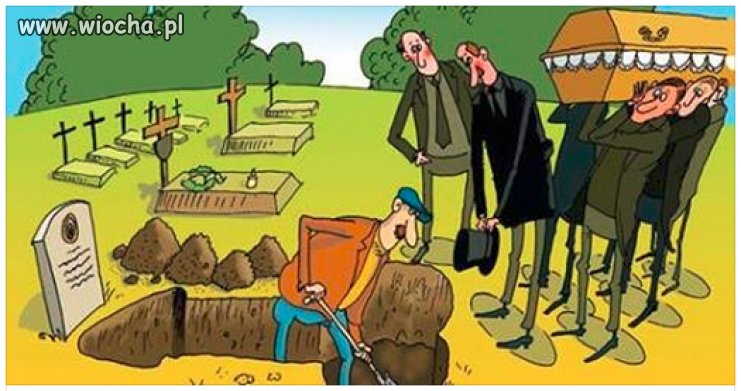Ten grób pasuje pod każdego polityka 