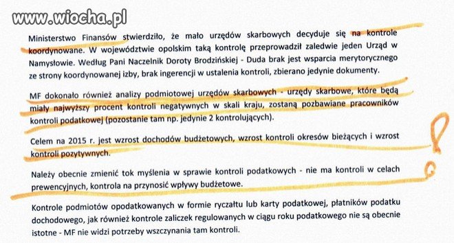 Treść protokołu, który obciąża ministra Szczurka
