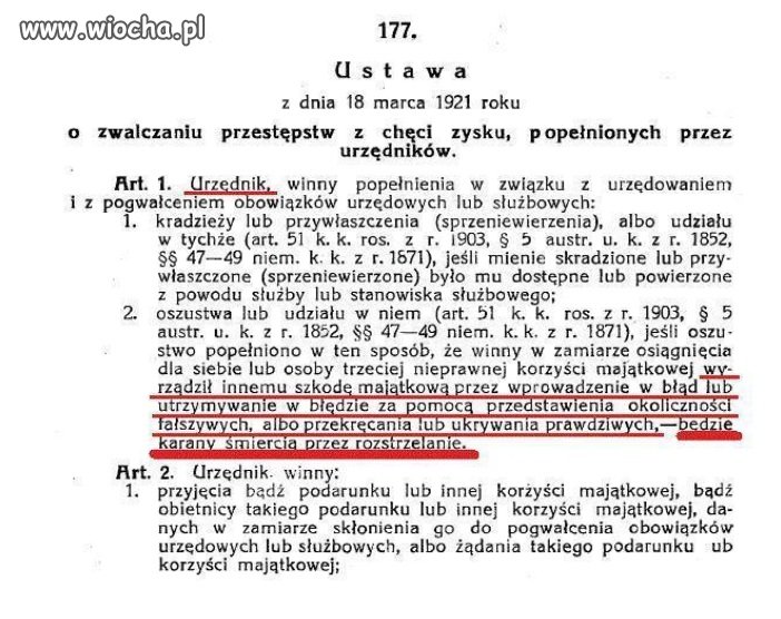 Podobno II RP była zacofana...czyżby?