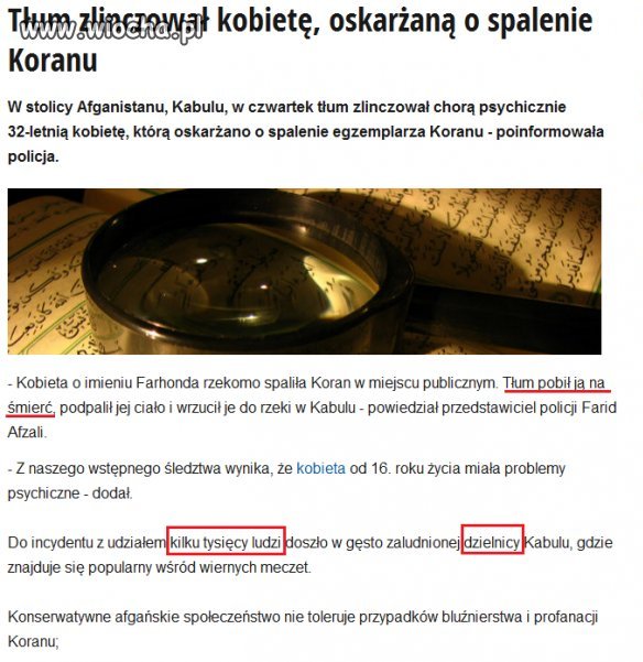 Kilka tysięcy w jednej dzielnicy,