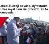 Jak się nie ma poparcia to się wykorzystuje dzieci