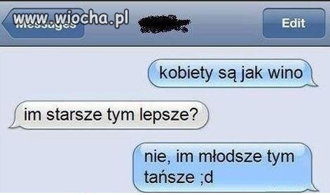 Kobiety są jak wino