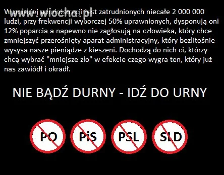 "Aby zwyciężyło zło 